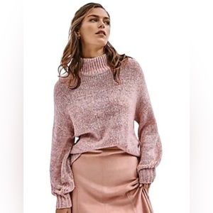 ✨ Ann Taylor Mock Neck Marbled Warm Sweater ✨